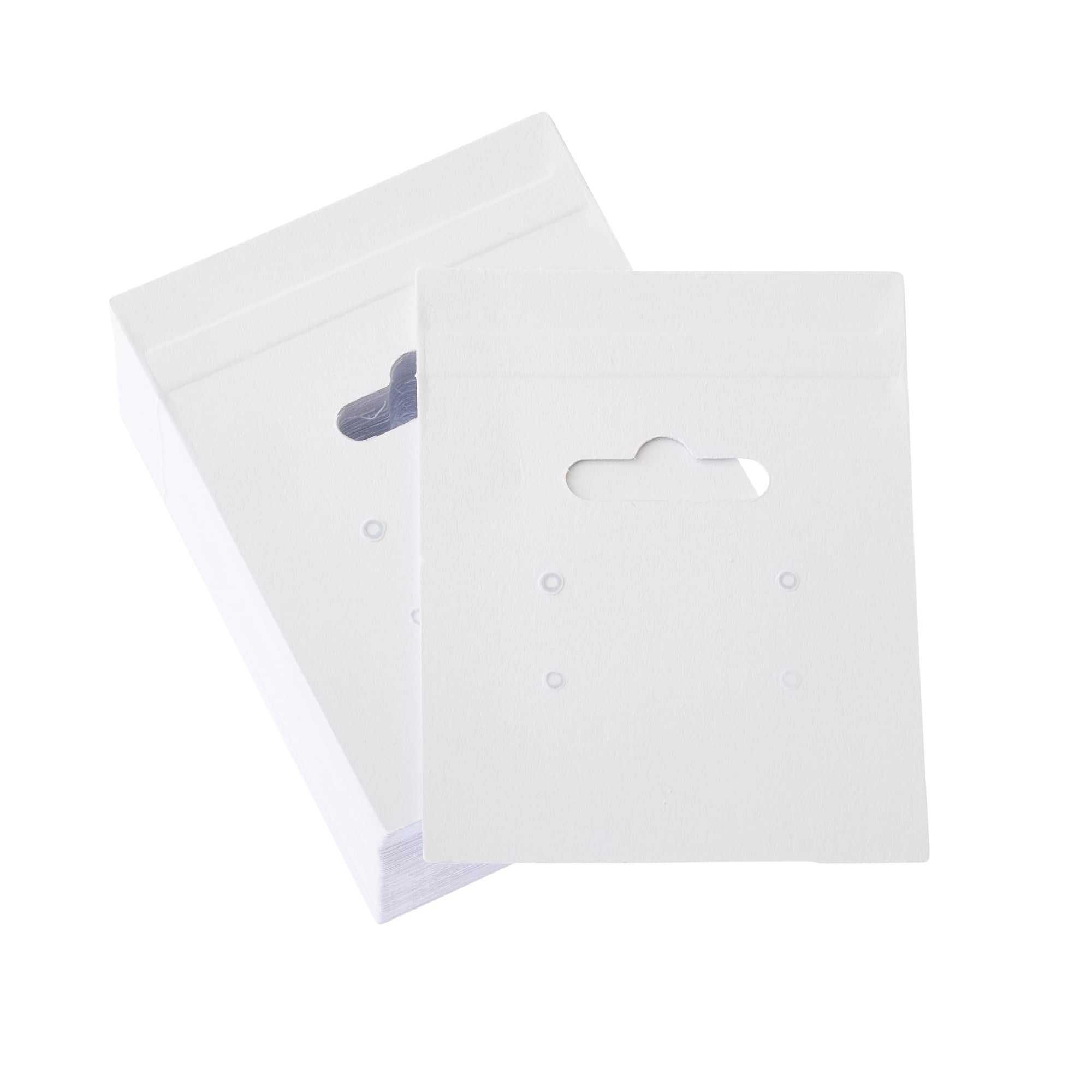 White Earring Cards by Bead Landing™